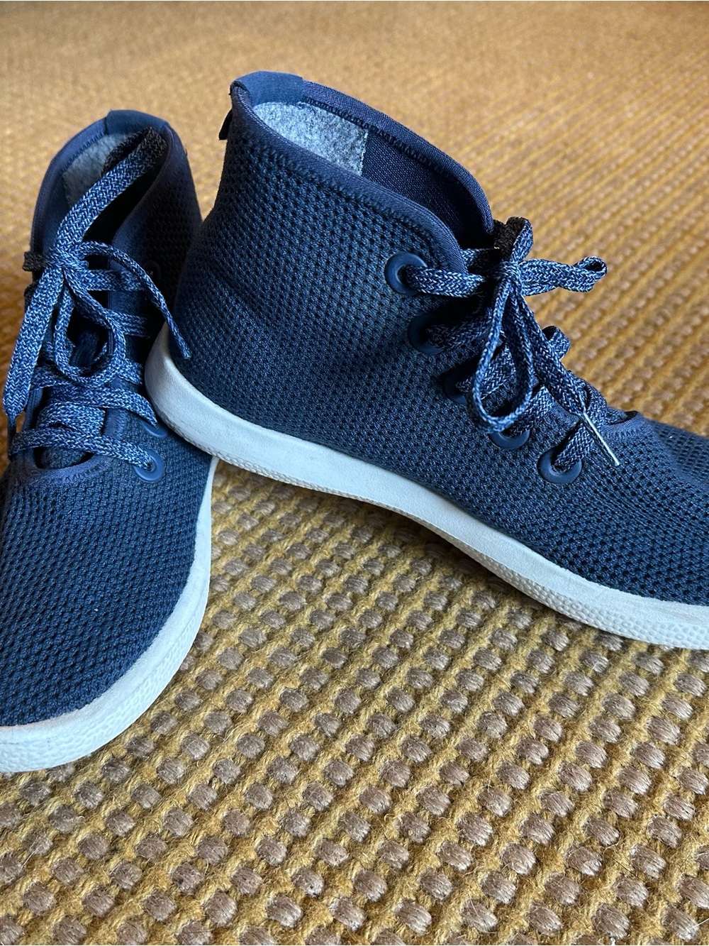 Allbird High-Top Casual Sneakers Indigo